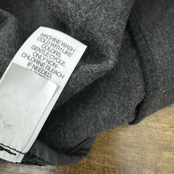 J Jill Ponte Knit Blazer Womens 2X Gray Open Front Stretch Pockets Business - Picture 9 of 10